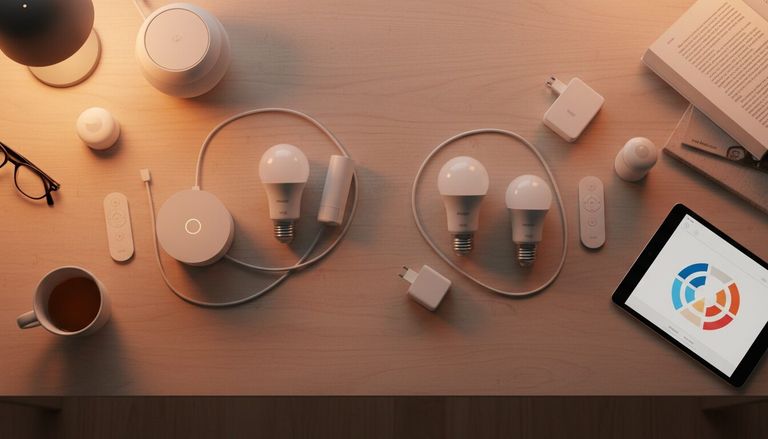 Ampoule connectée Philips : Hue vs WiZ, guide complet 2026